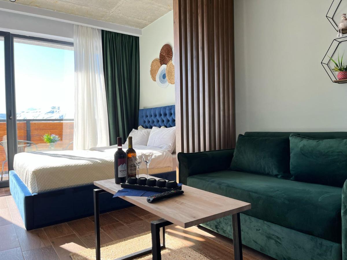 Twins Apartment Delux 2, New Gudauri Exteriör bild
